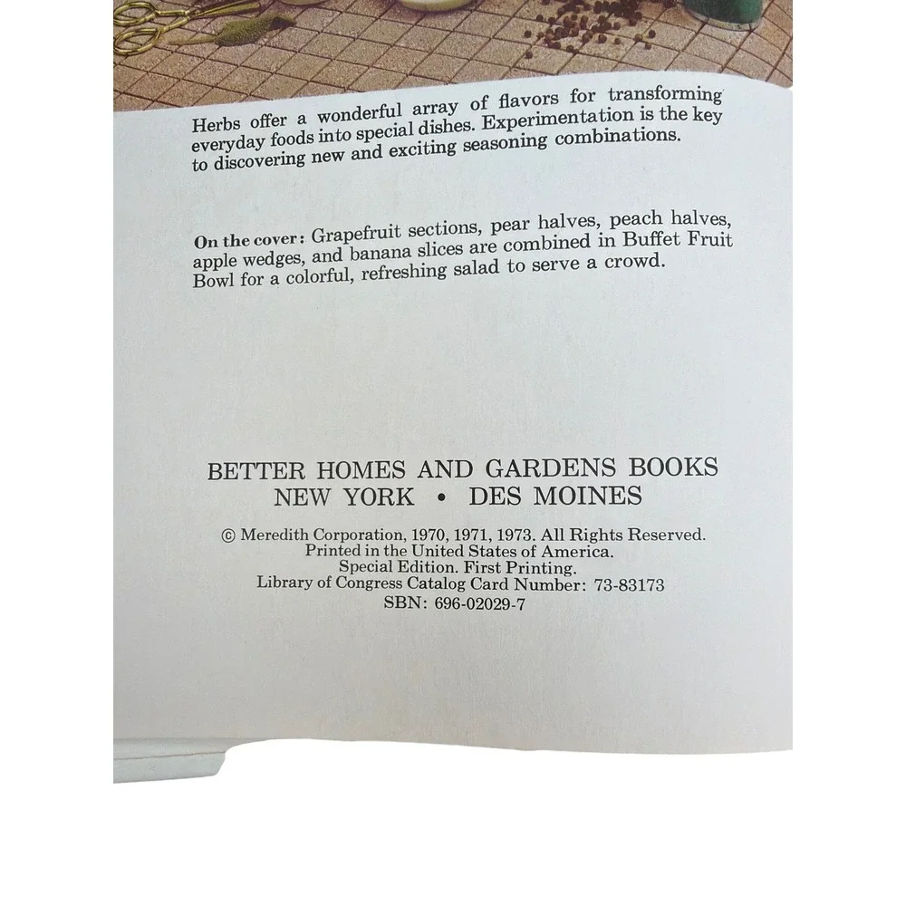 Better Homes and Gardens Encyclopedia of Cooking Volume 9 1973 Special Edition‎